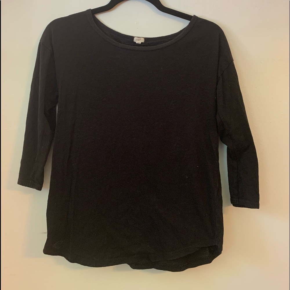 Jcrew 3/4 sleeve shirt